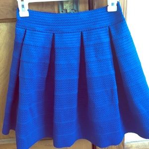 Express royal blue skirt